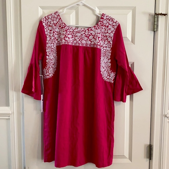 J. Marie The Margot Dress 3/4 Sleeve - Picture 2 of 7